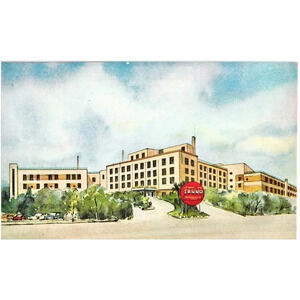 Sanno Transient Building Facility in Heart of the City of Tokyo Japan Postcard